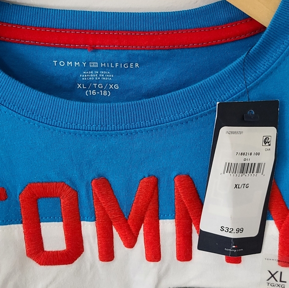 Tommy Hilfiger Youth XL (16-18) Longsleeve T-Shirt - Picture 3 of 3